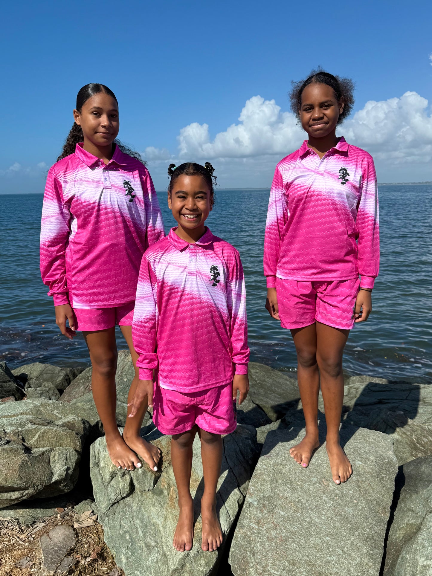 Youth Unisex Fishing Set: Shirt & Shorts – Cape Tide Edition