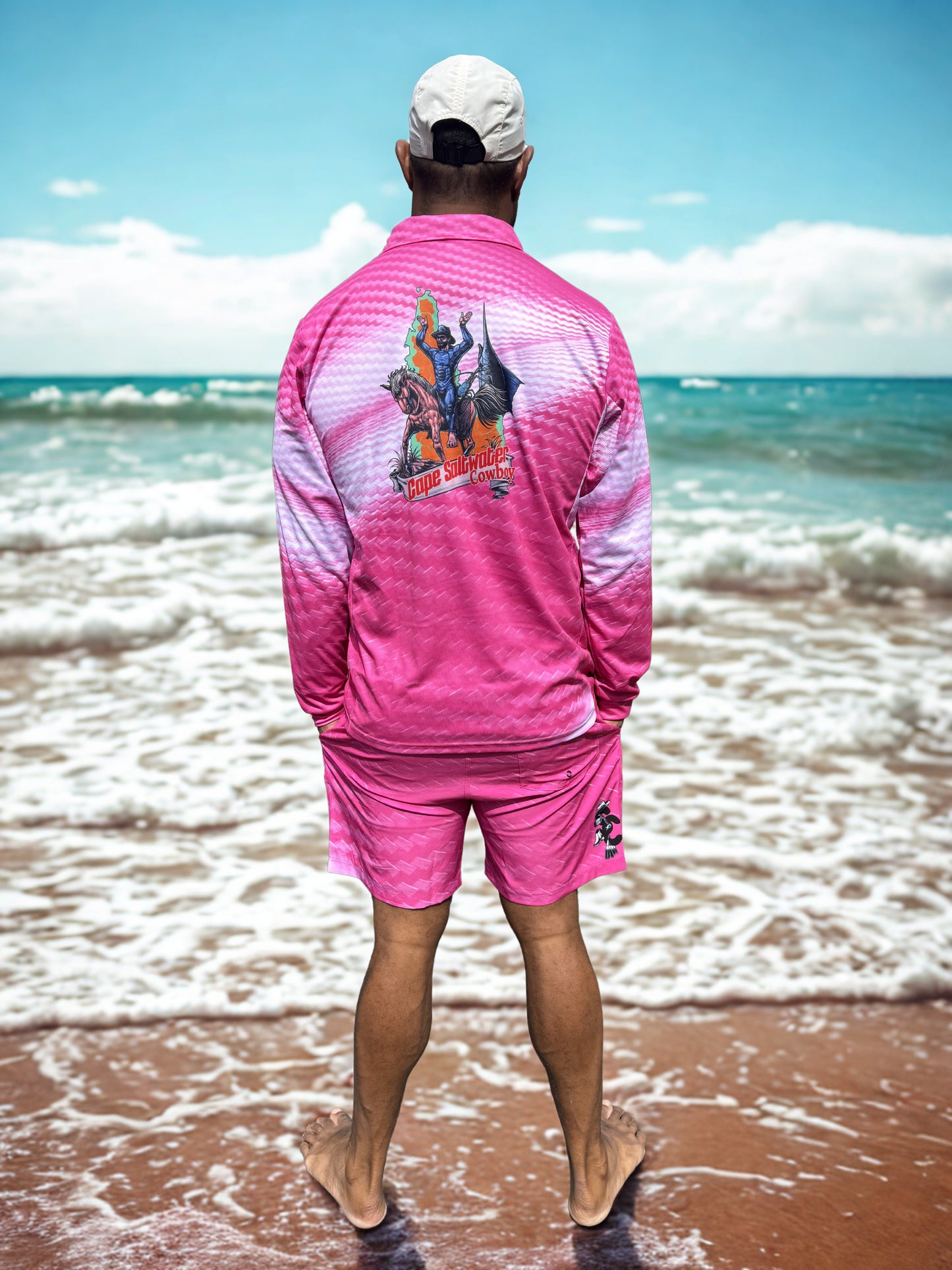 Adult Unisex Fishing Set: Shirt & Shorts – Cape Tide Edition