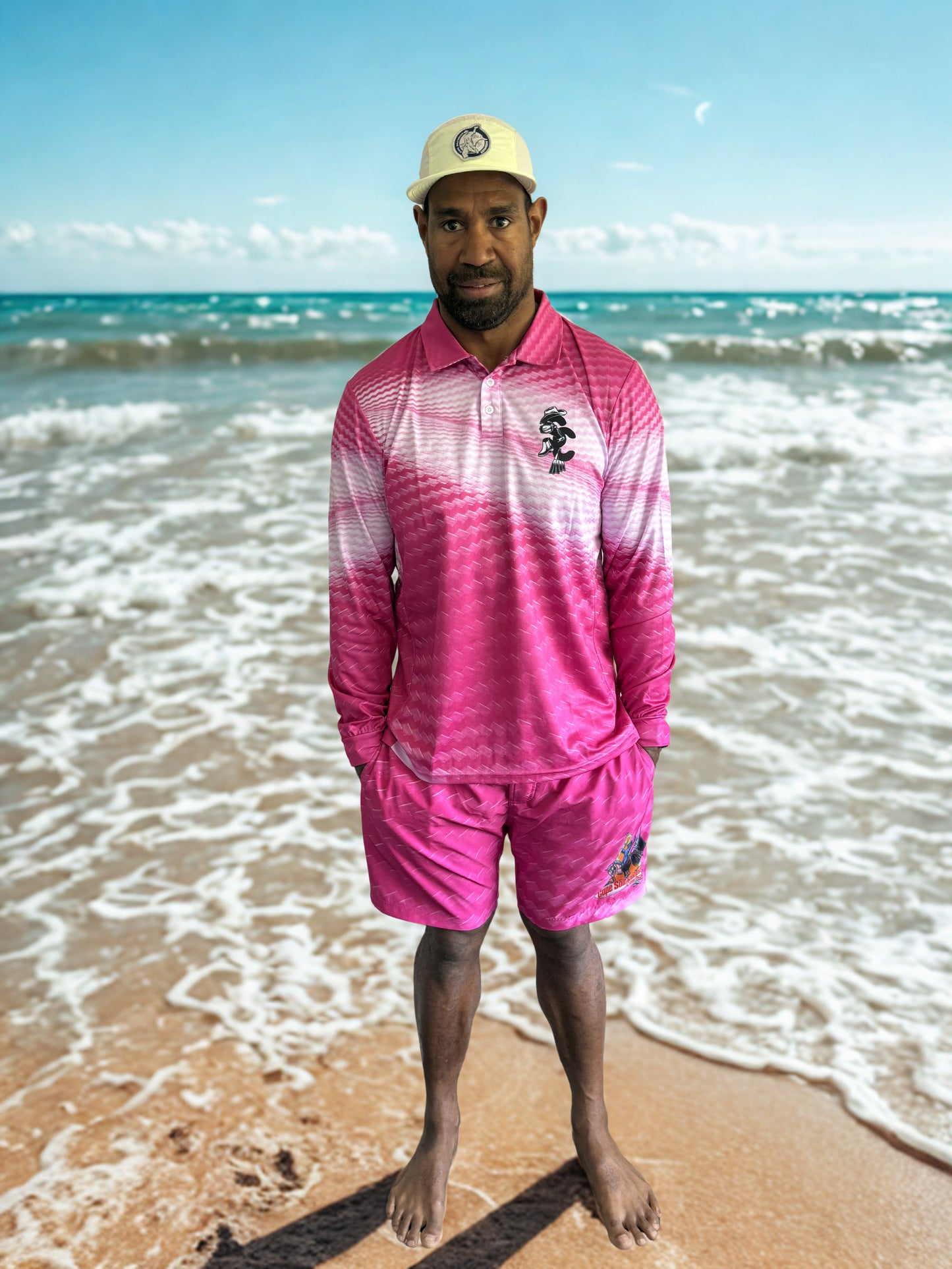 Adult Unisex Fishing Set: Shirt & Shorts – Cape Tide Edition
