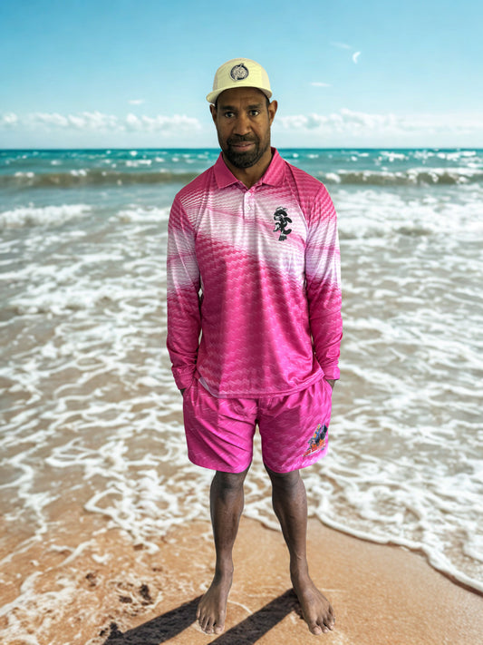 Adult Unisex Fishing Set: Shirt & Shorts – Cape Tide Edition
